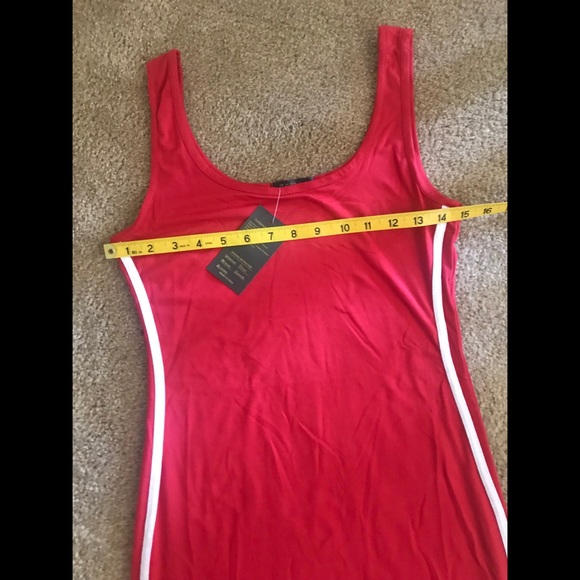 Bundle Bodycon 2 Stripe mini sport tank dress - Picture 7 of 9